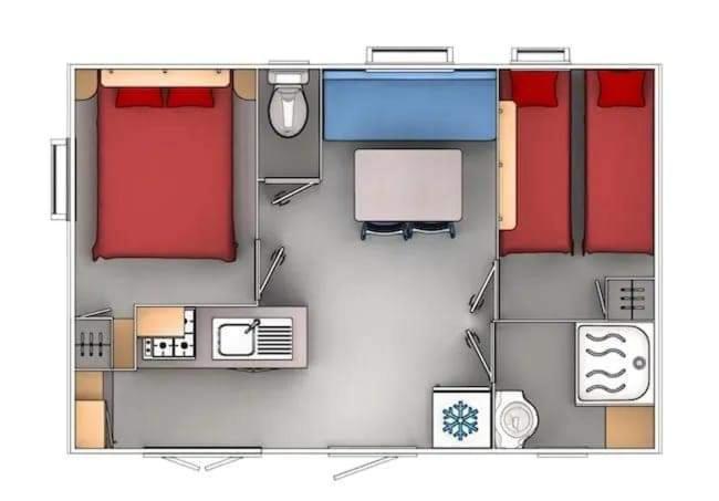Mobilhome La Marine Ле-Гро-дю-Руа Экстерьер фото